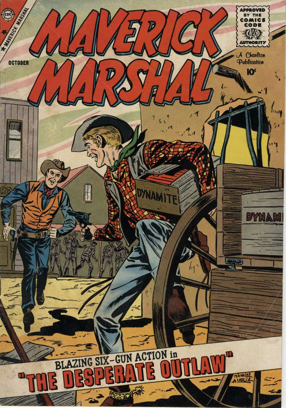 Comic Book Cover For Maverick Marshal 6