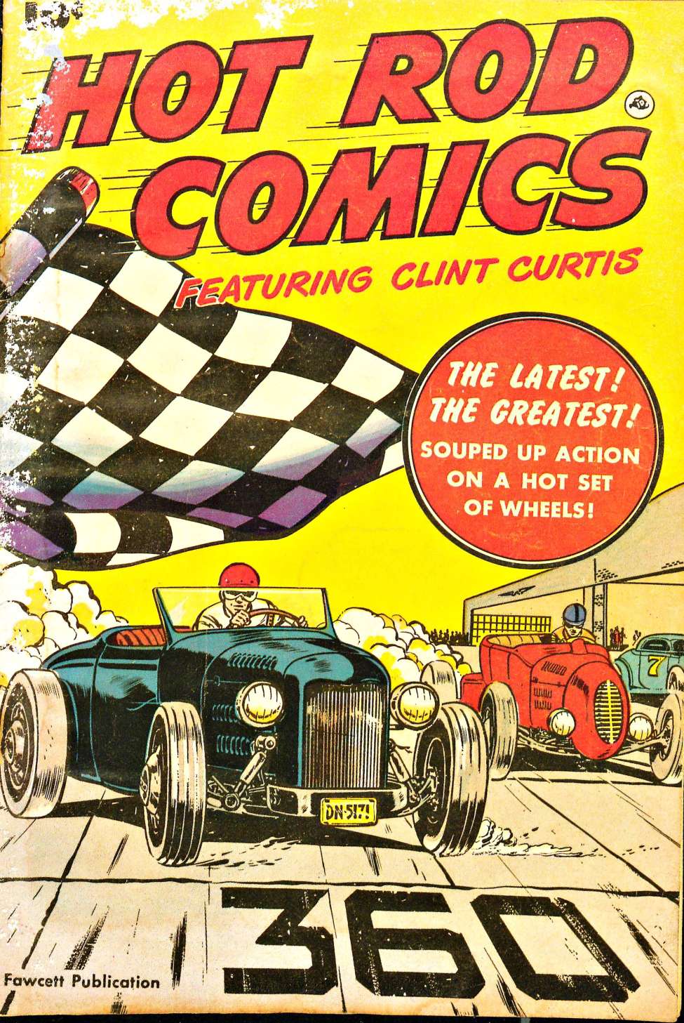 Book Cover For Hot Rod Comics 1
