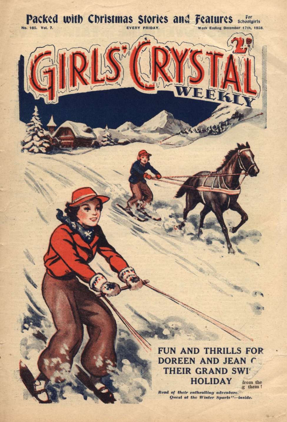Book Cover For Girls' Crystal 165 - June's Adventure in Fairy Cave