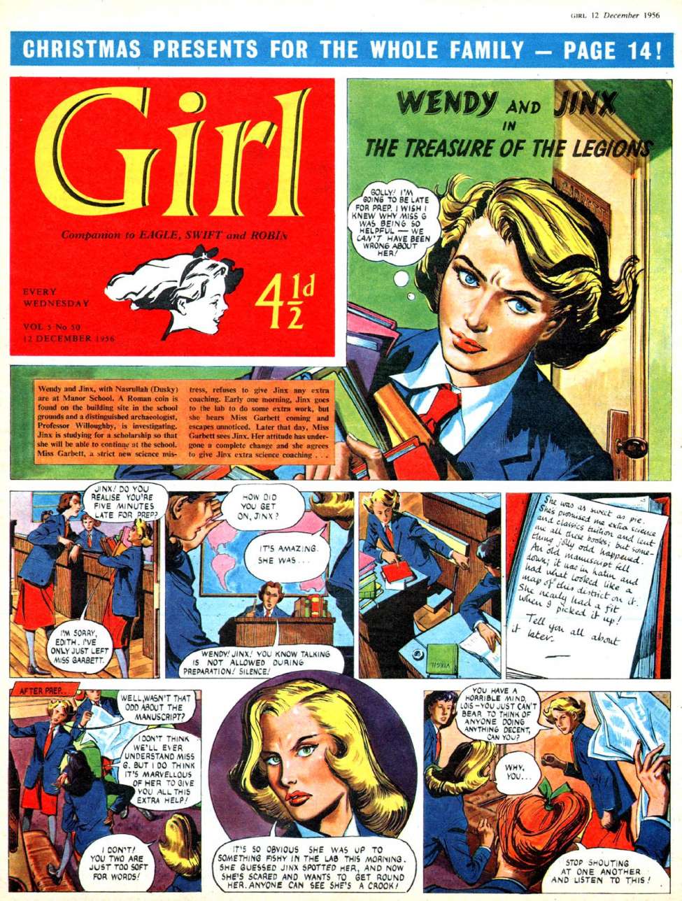 Comic Book Cover For Girl v5 50