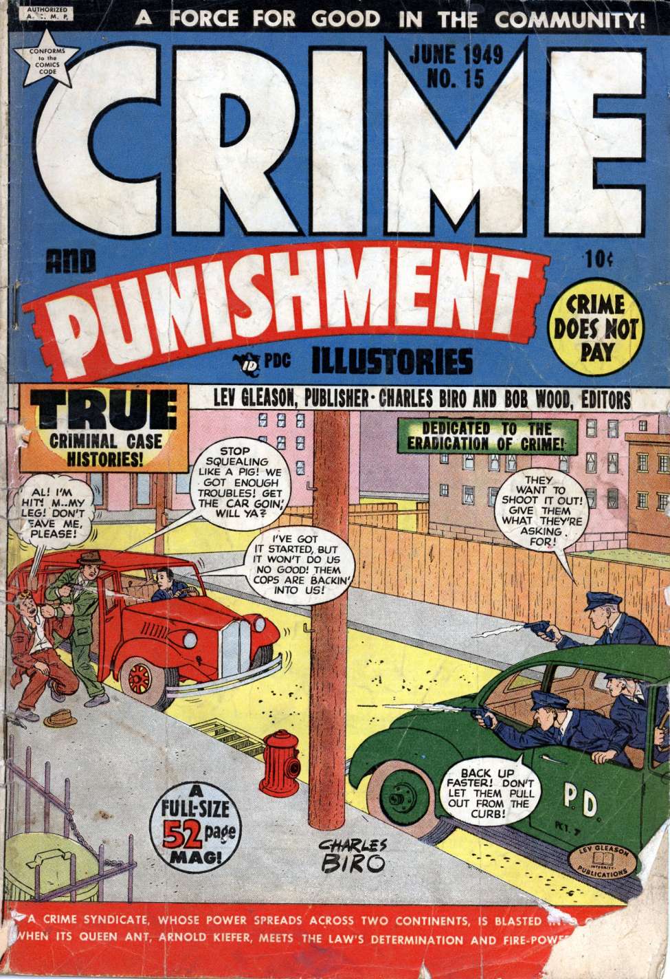Comic Book Cover For Crime and Punishment 15 (paper/4digital)