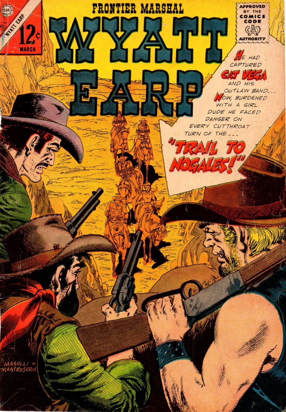 Comic Book Cover For Wyatt Earp Frontier Marshal 62