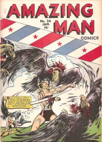 Large Thumbnail For Amazing Man Comics 26 - Version 1