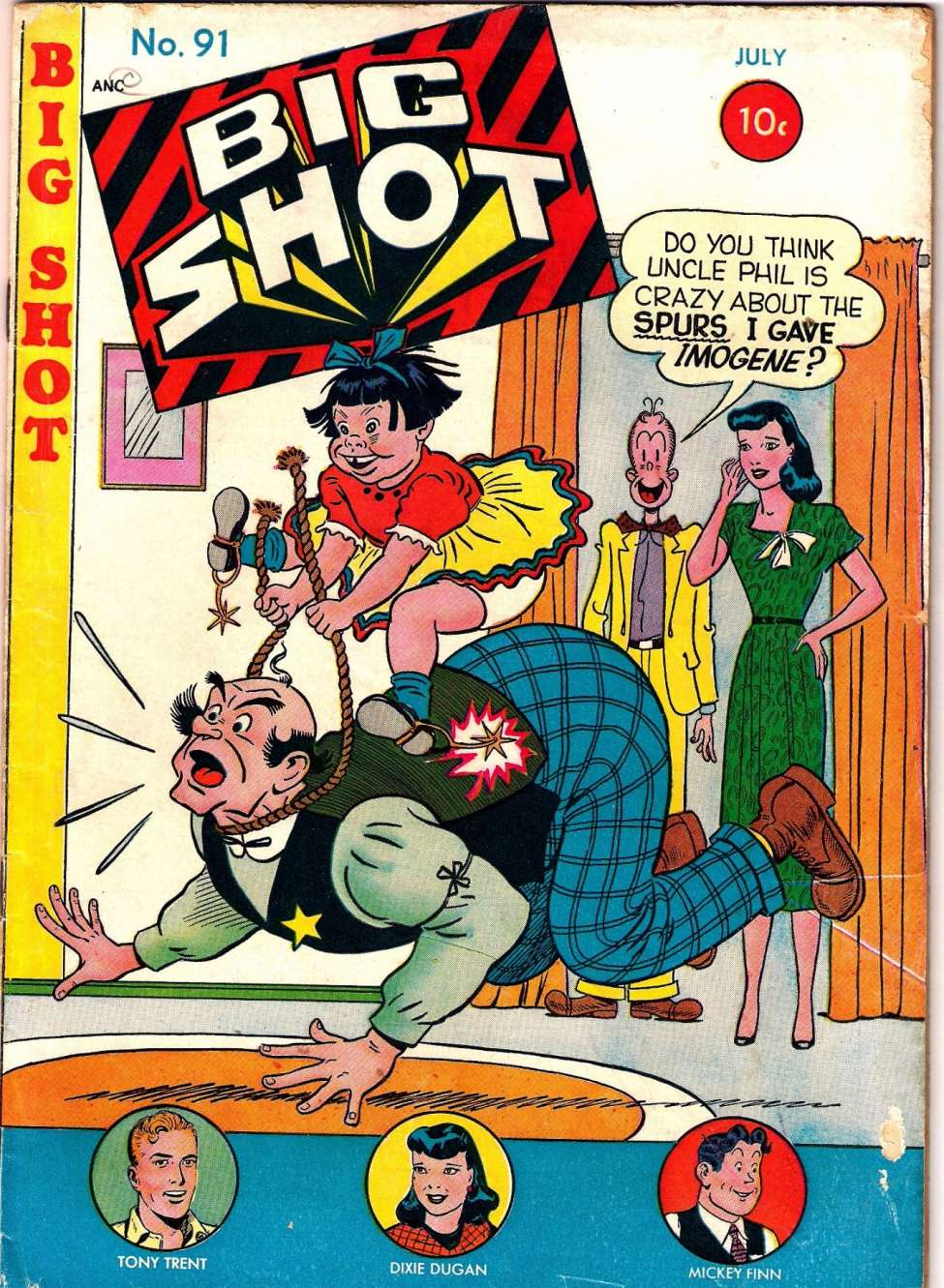 Comic Book Cover For Big Shot 91