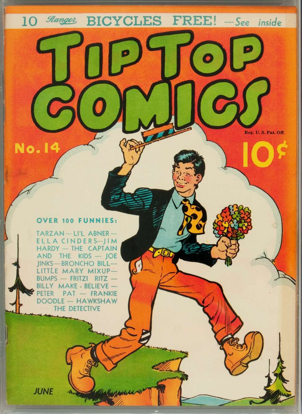 Book Cover For Tip Top Comics 14