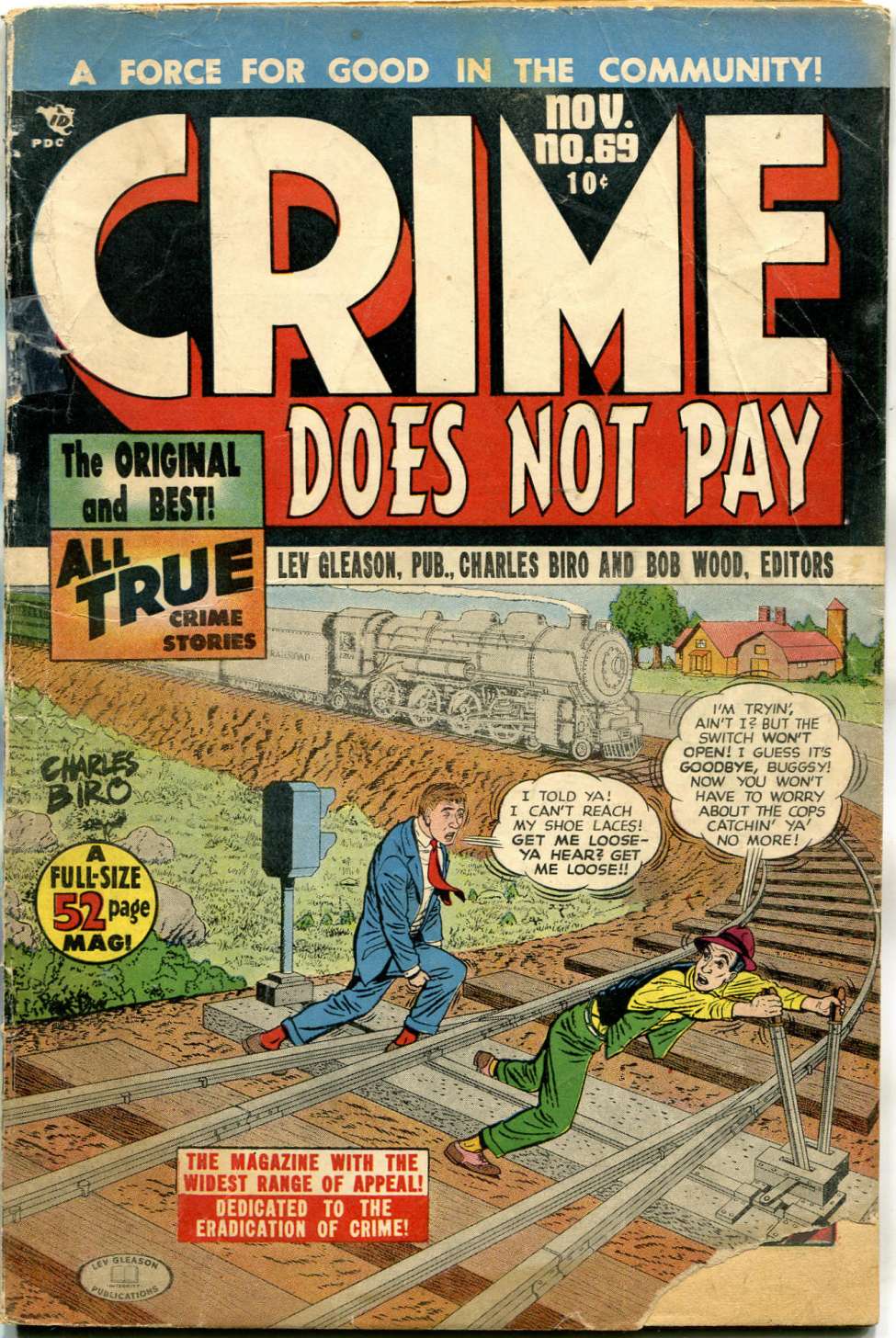 Book Cover For Crime Does Not Pay 69