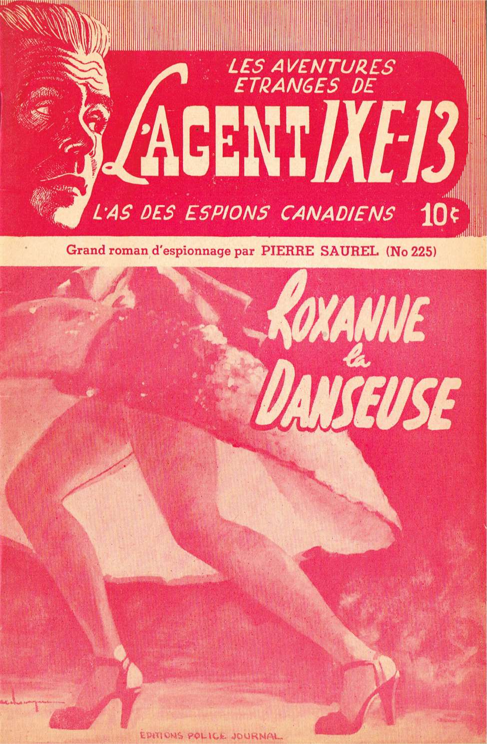 Book Cover For L'Agent IXE-13 v2 225 - Roxanne la danseuse