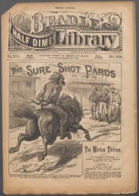 Large Thumbnail For Beadle's Half Dime Library 558 - Sure Shot Pards