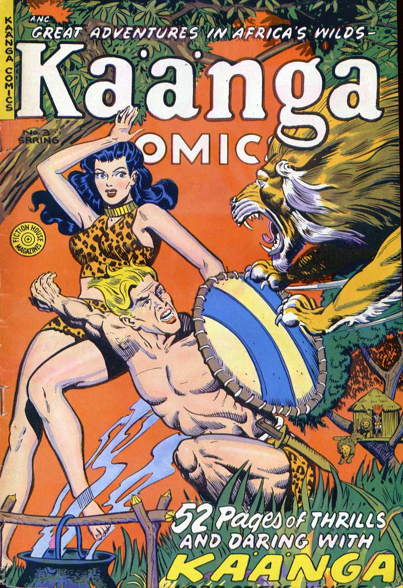 Comic Book Cover For Kaänga Comics 3 - Version 1