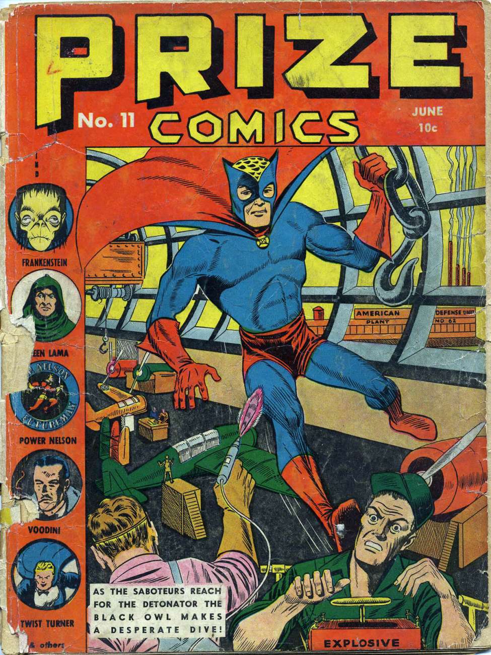 Comic Book Cover For Prize Comics 11 - Version 1