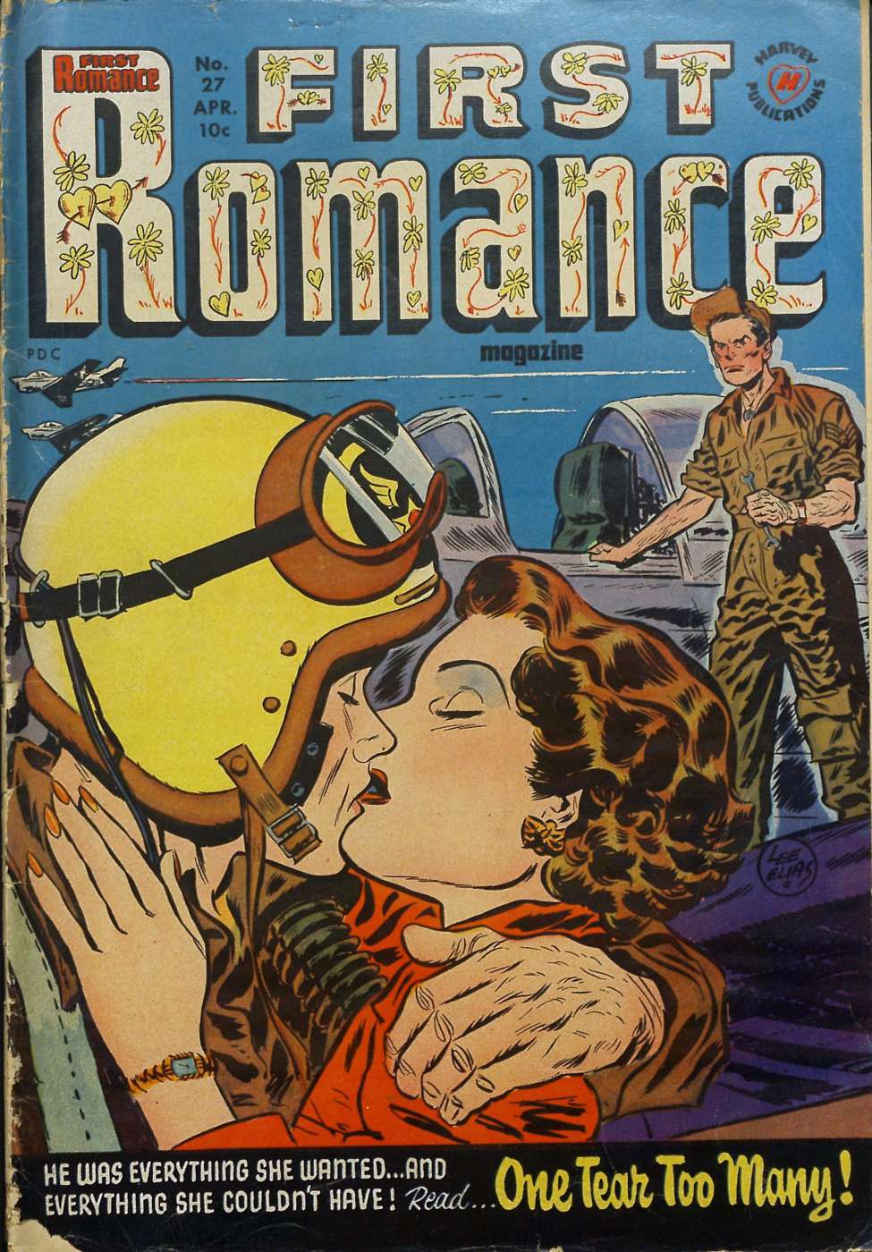Book Cover For First Romance Magazine 27