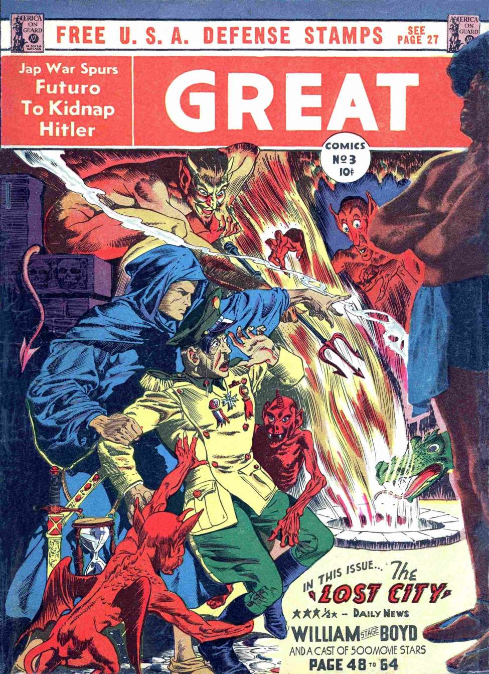 Comic Book Cover For Great Comics 3 - Version 1