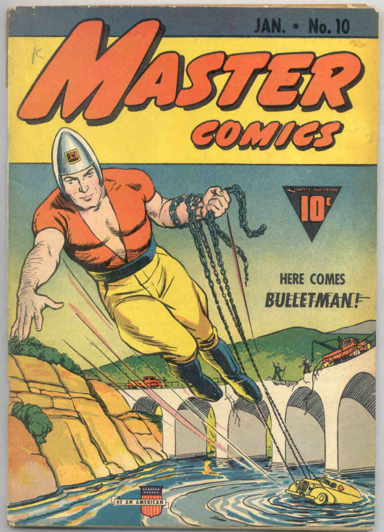 Book Cover For Master Comics 10 (paper/3fiche)