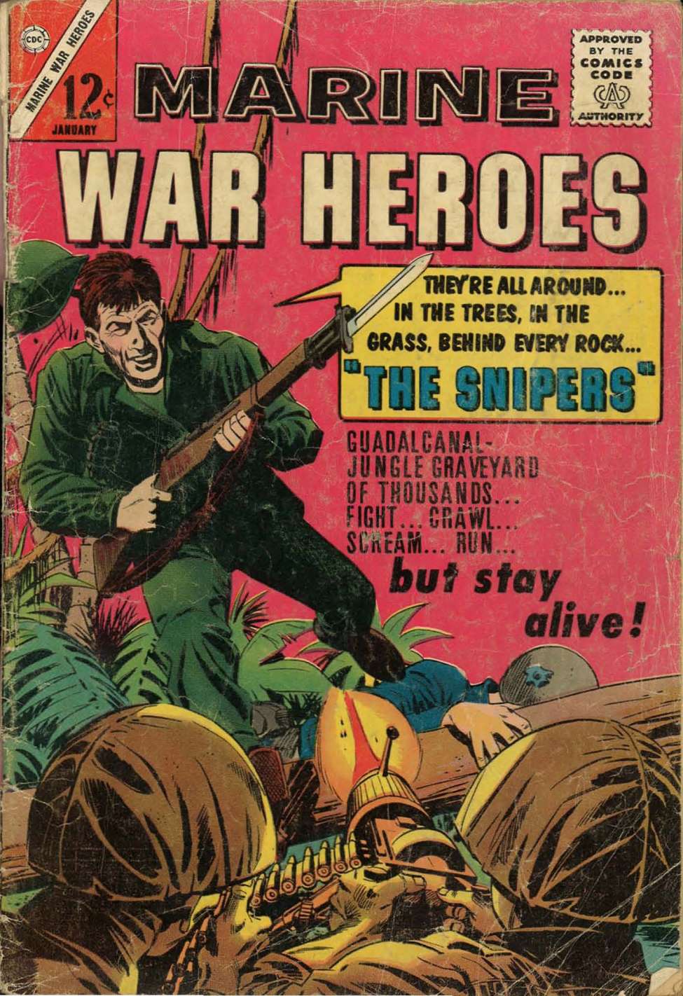 Book Cover For Marine War Heroes 6