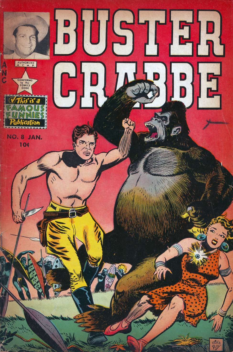 Book Cover For Buster Crabbe 8