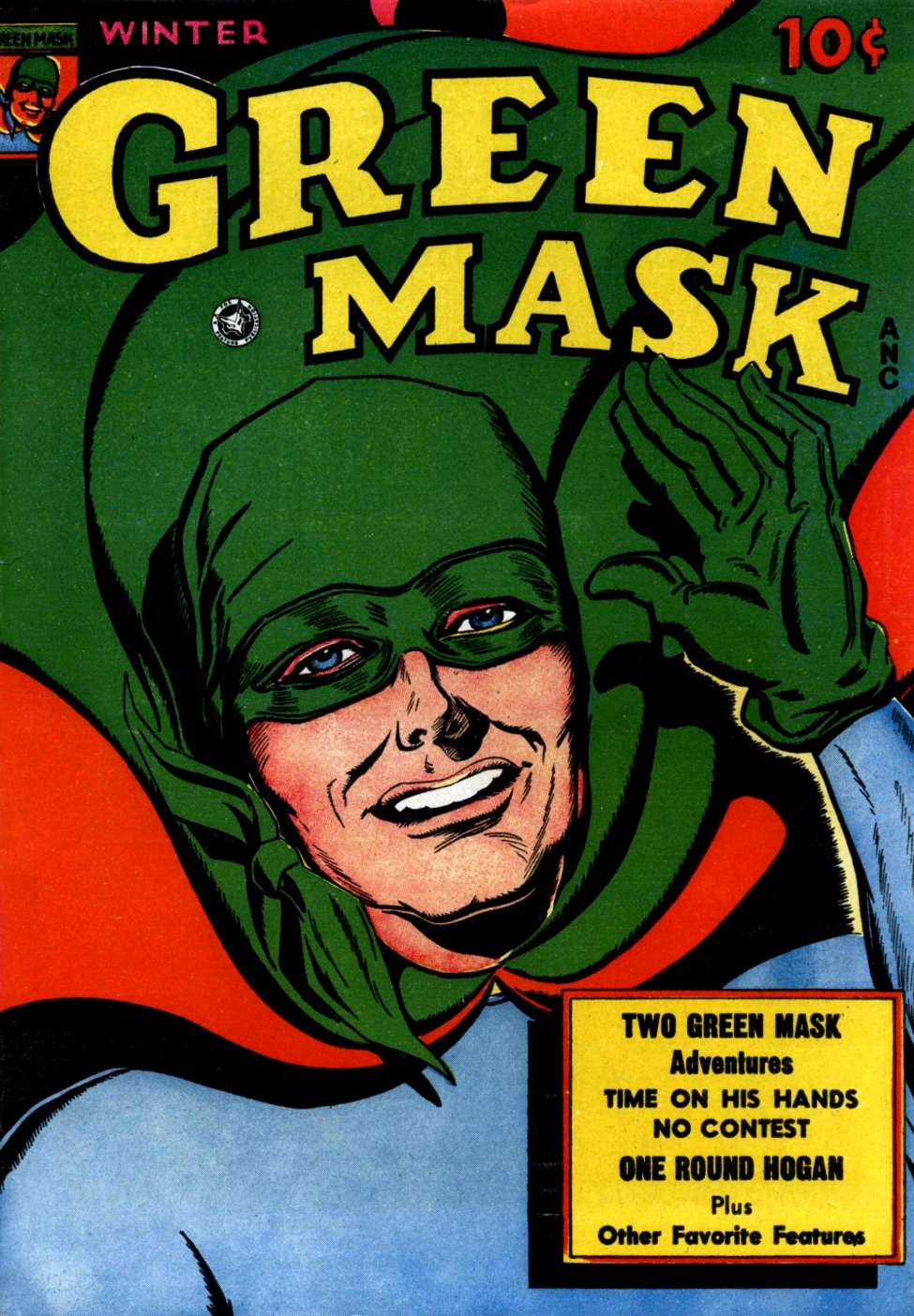 Comic Book Cover For The Green Mask v2 4