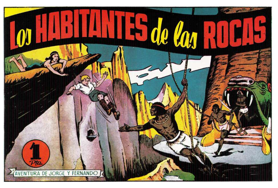 Book Cover For Jorge y Fernando 38 - Los habitantes de las rocas