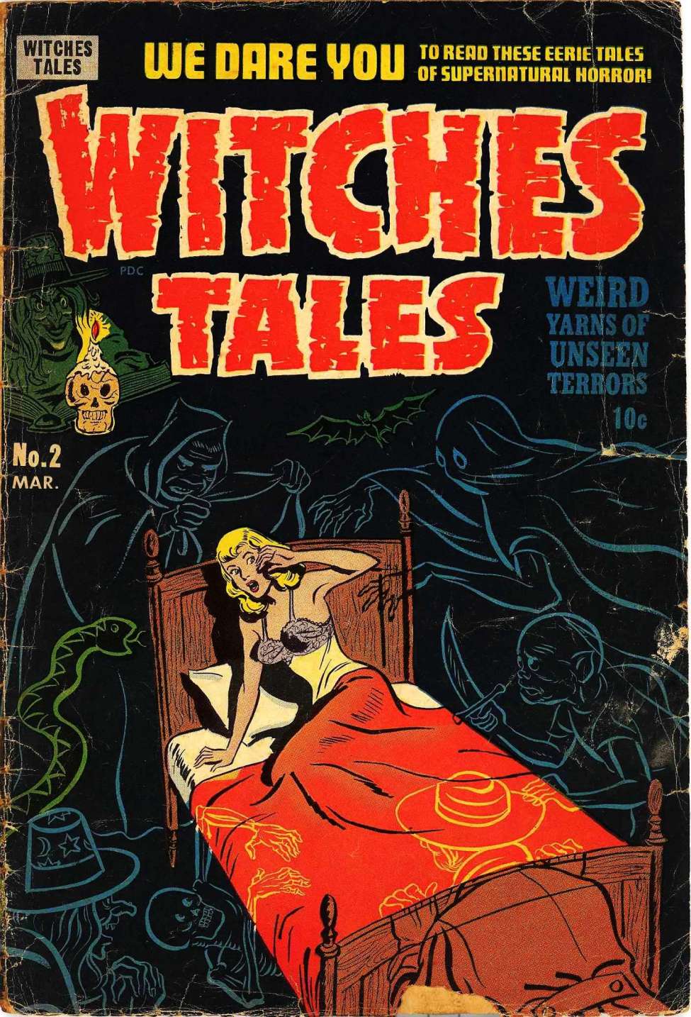 Book Cover For Witches Tales 2