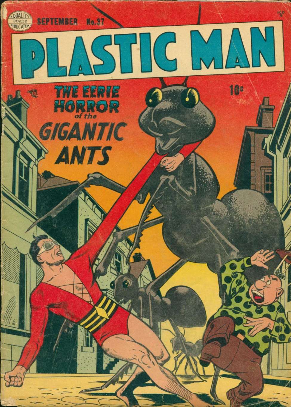 Comic Book Cover For Plastic Man 37