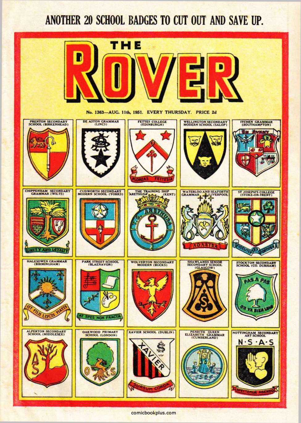 Book Cover For The Rover 1363