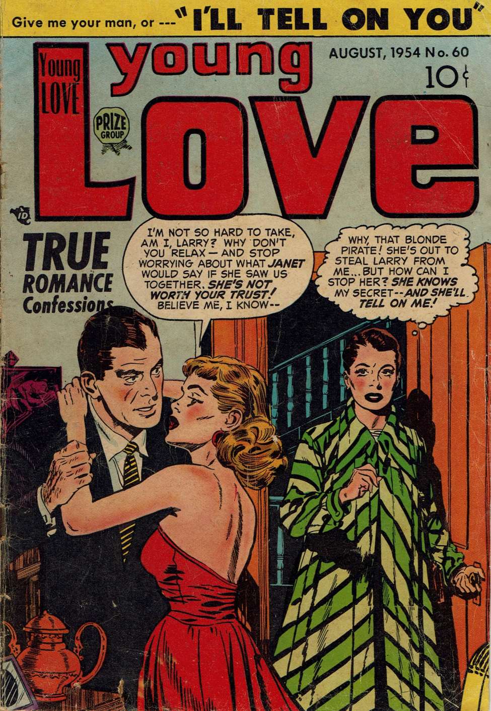 Comic Book Cover For Young Love 60