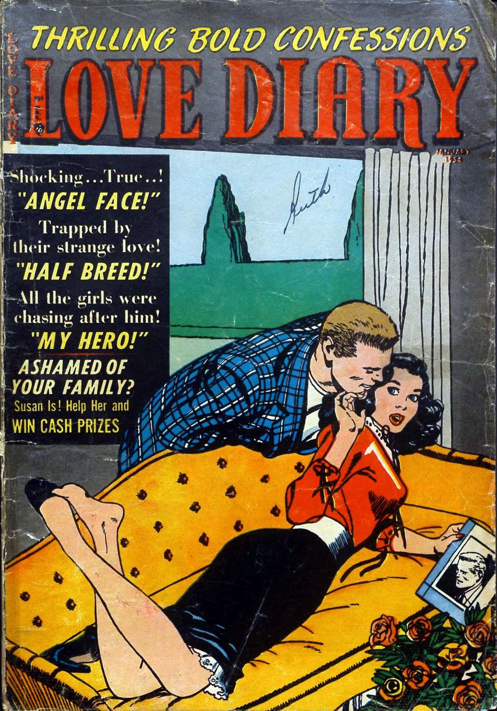 Comic Book Cover For Love Diary 39