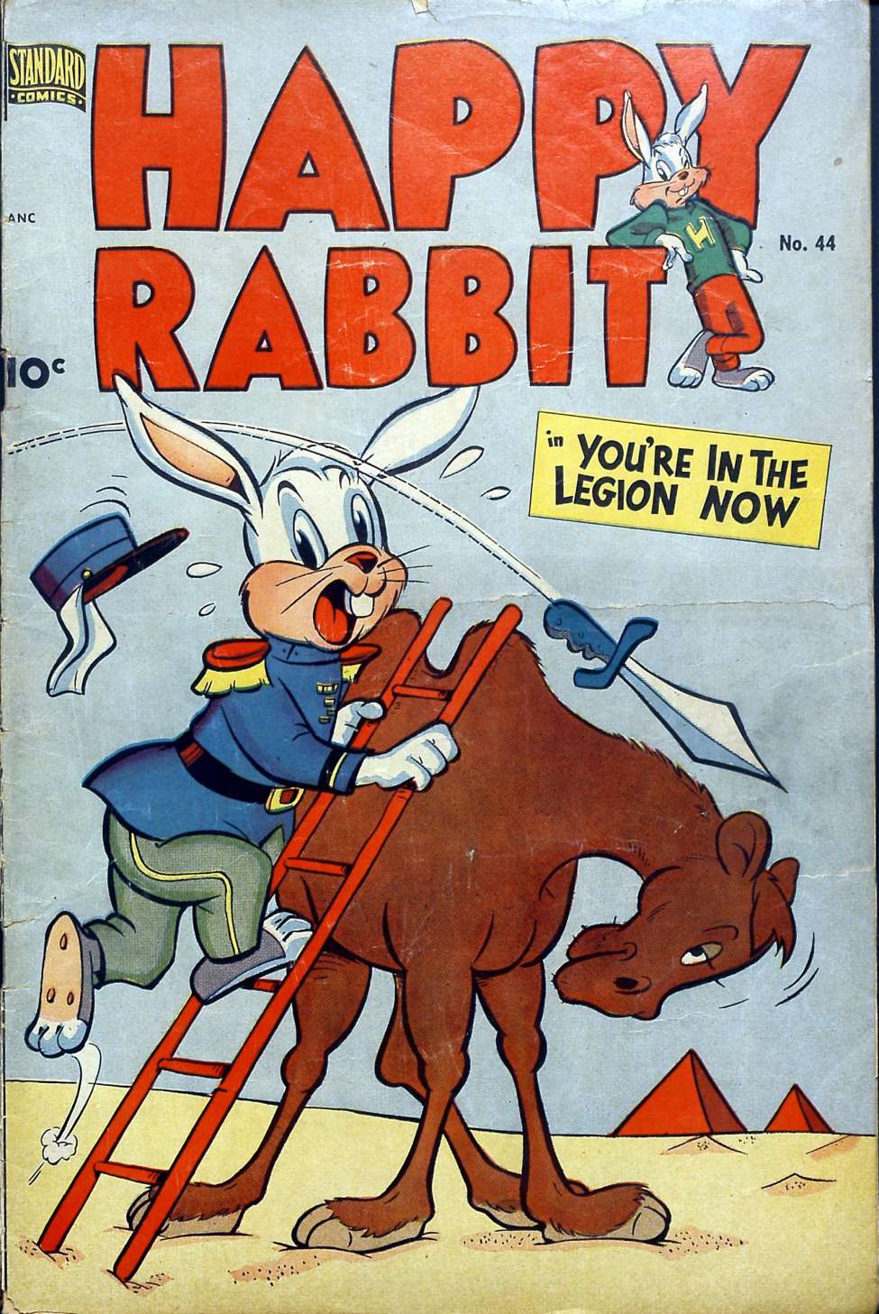 Comic Book Cover For Happy Rabbit 44