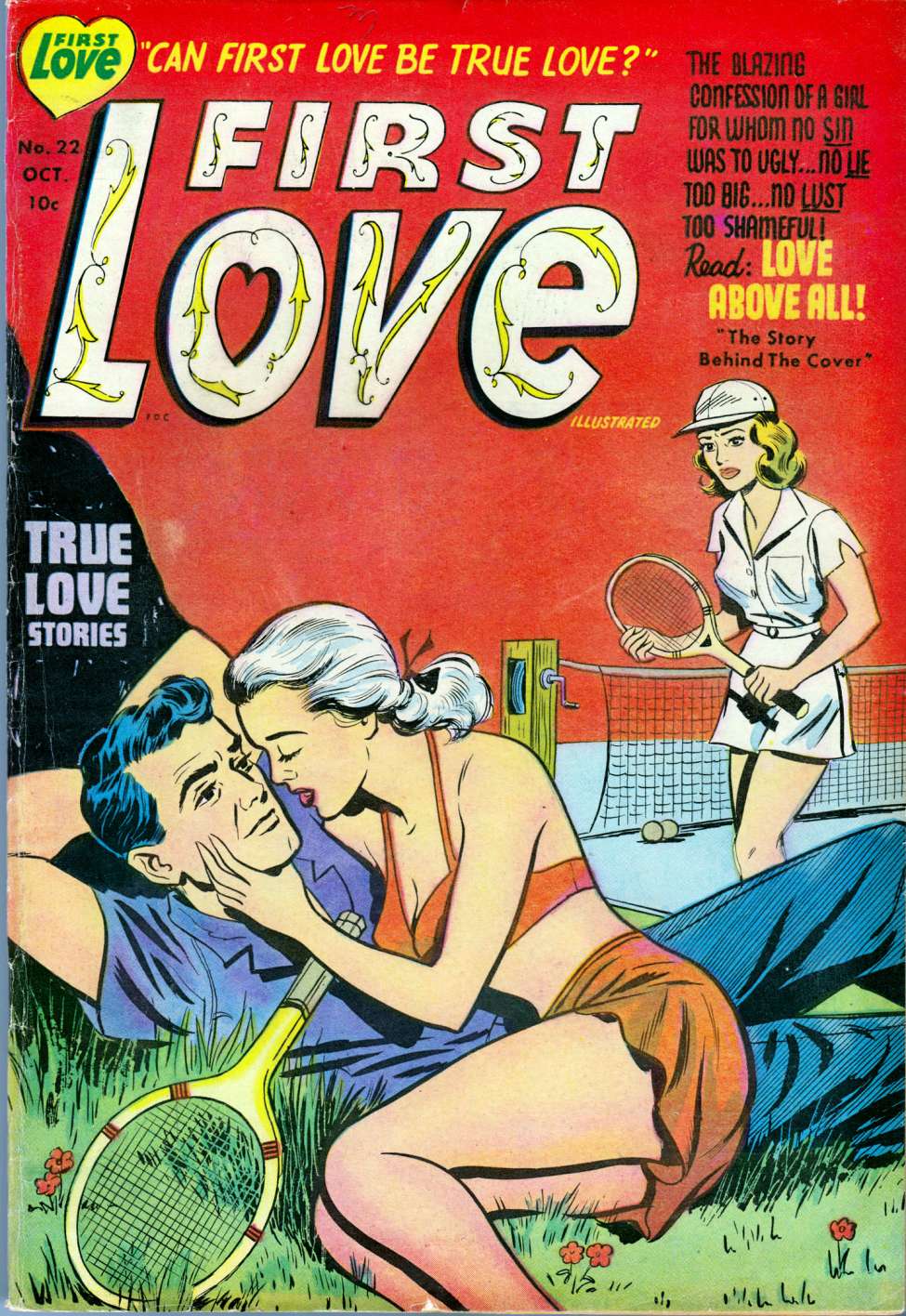 Comic Book Cover For First Love Illustrated 22