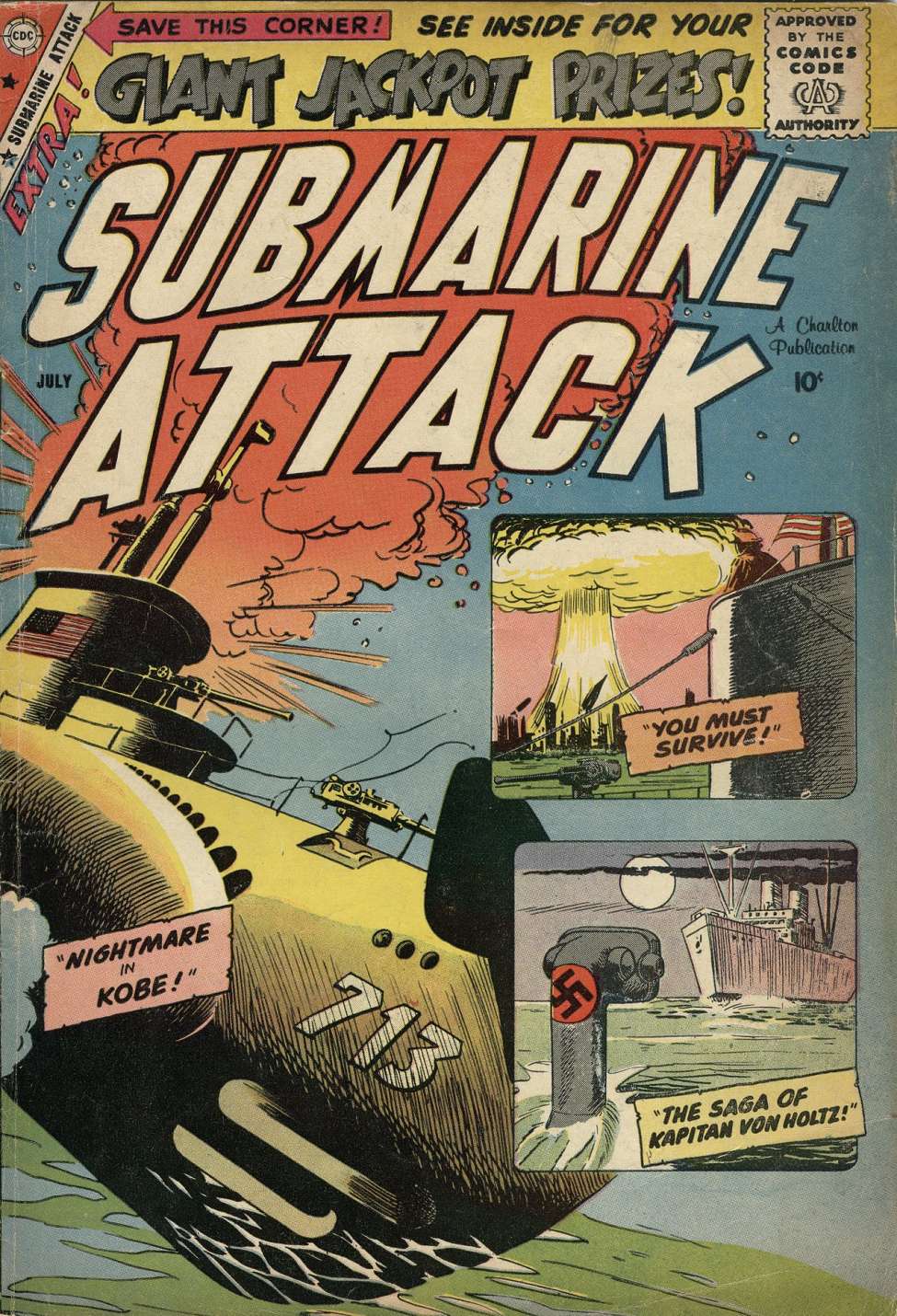 Book Cover For Submarine Attack 17 - Version 2