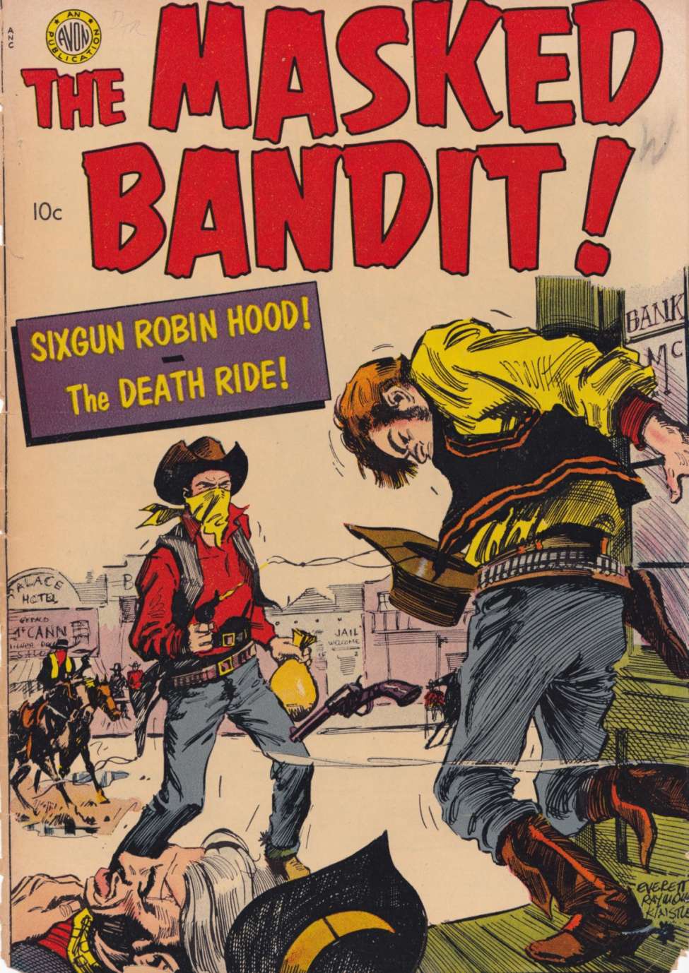 Comic Book Cover For Masked Bandit (nn)