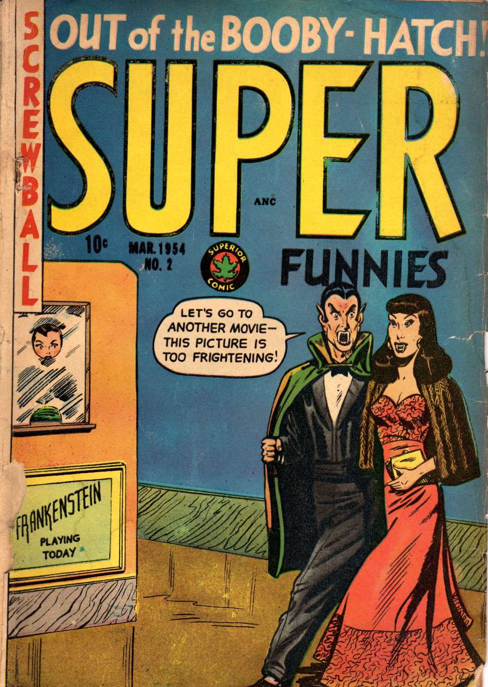 Comic Book Cover For Super Funnies 2