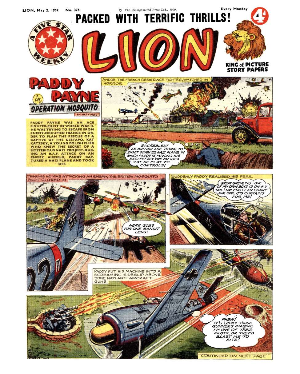 Book Cover For Lion 376