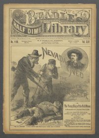Large Thumbnail For Beadle's Half Dime Library 1106 - Nevada Ned, the Revolver Ranger