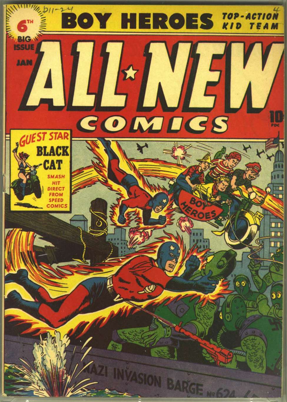 Comic Book Cover For All-New Comics 6 - Version 2