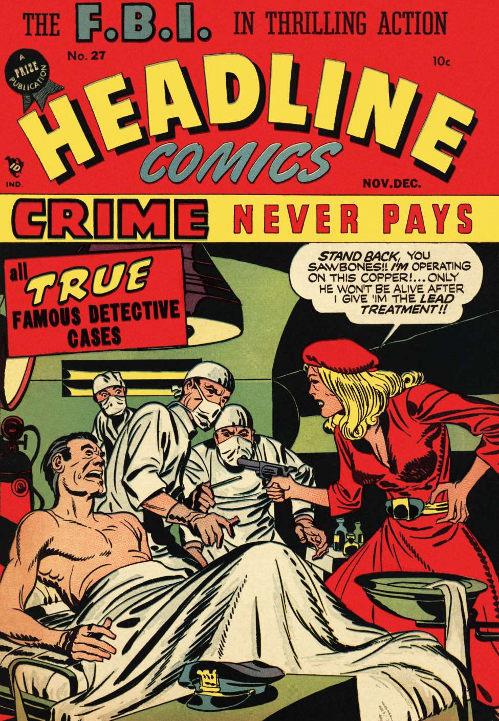 Book Cover For Headline Comics 27