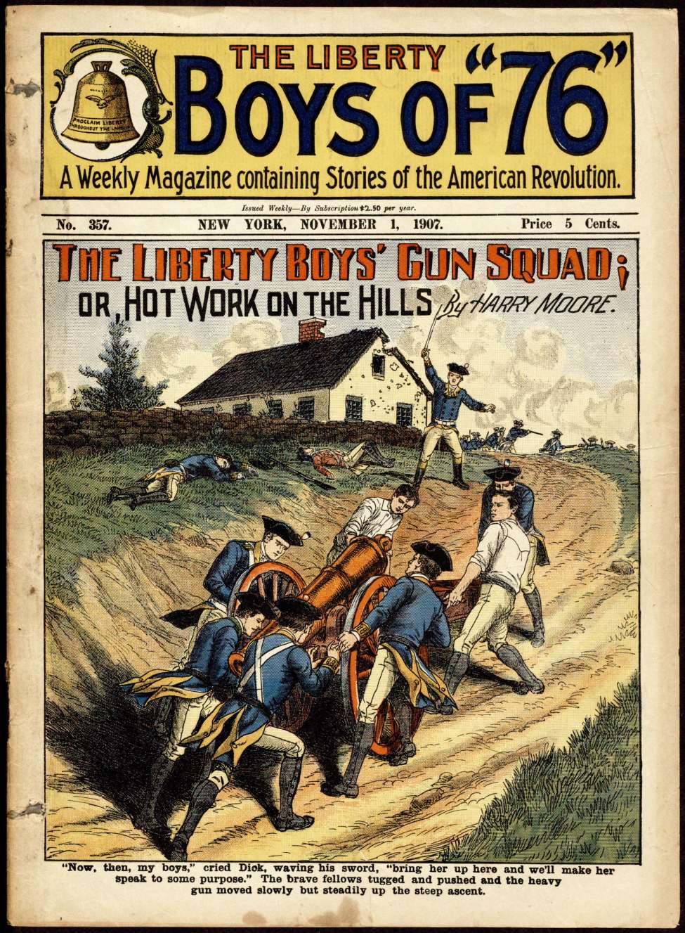 Book Cover For The Liberty Boys of 76 357 - The Liberty Boys' Gun Squad