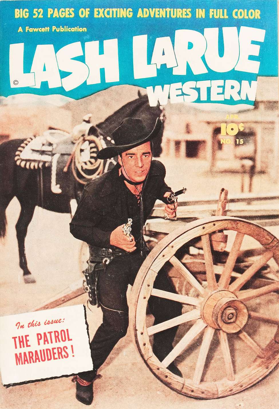 Book Cover For Lash LaRue Western 15