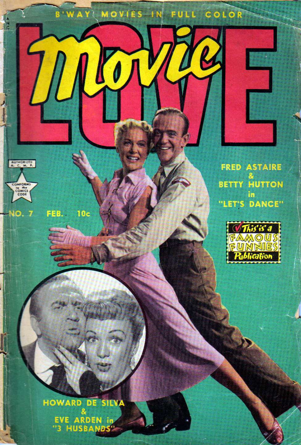 Comic Book Cover For Movie Love 7