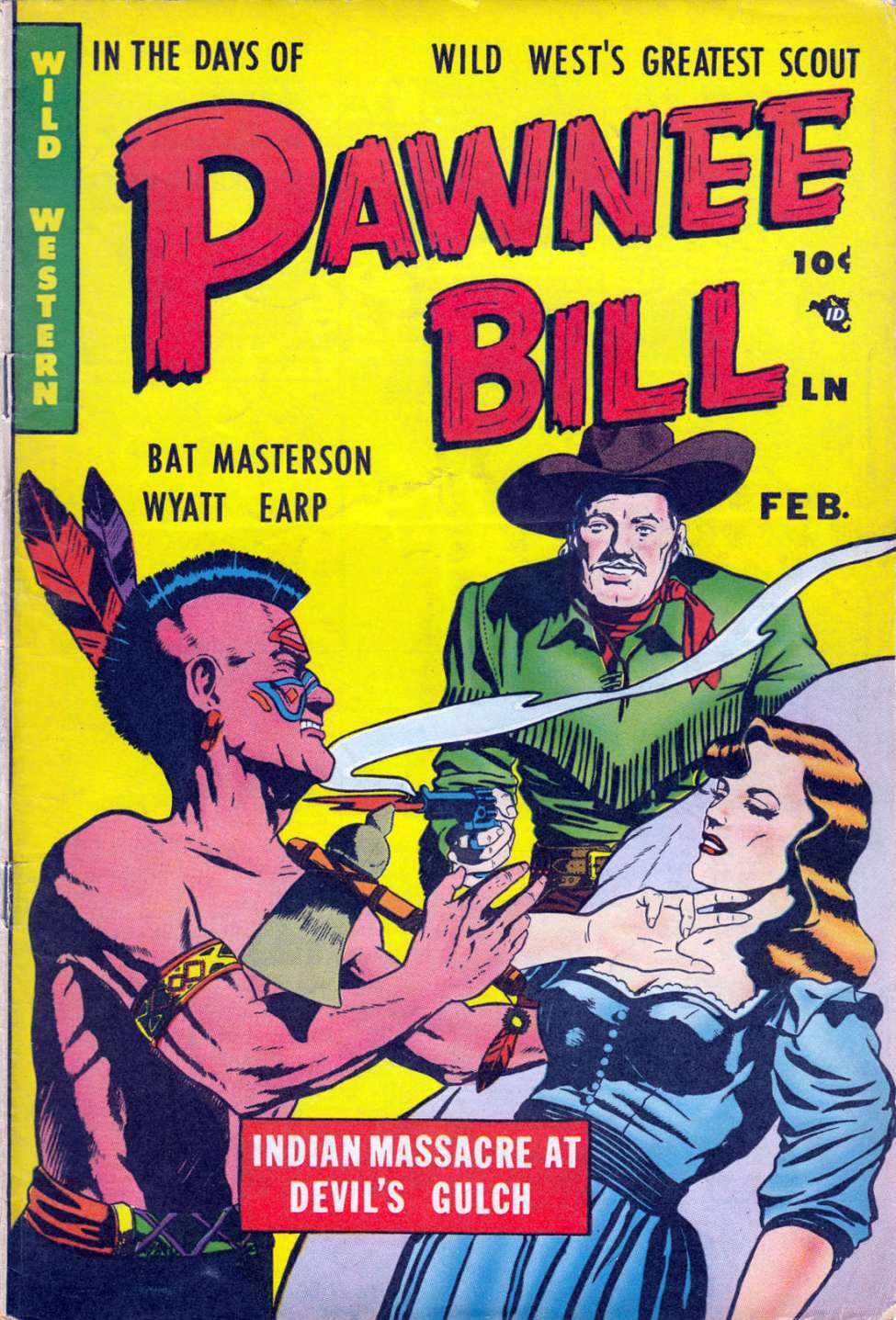 Comic Book Cover For Pawnee Bill 1
