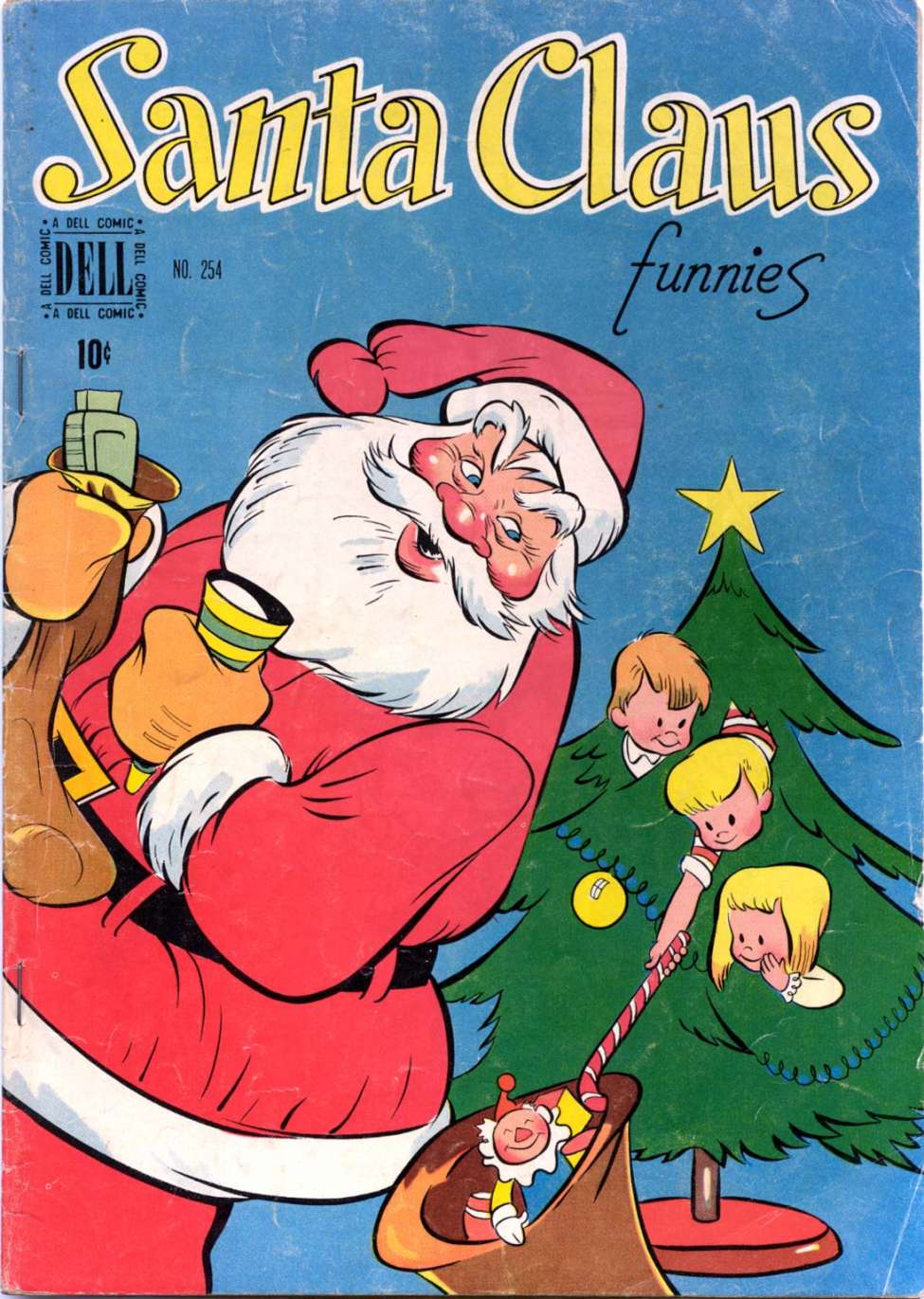 Comic Book Cover For 0254 - Santa Claus Funnies