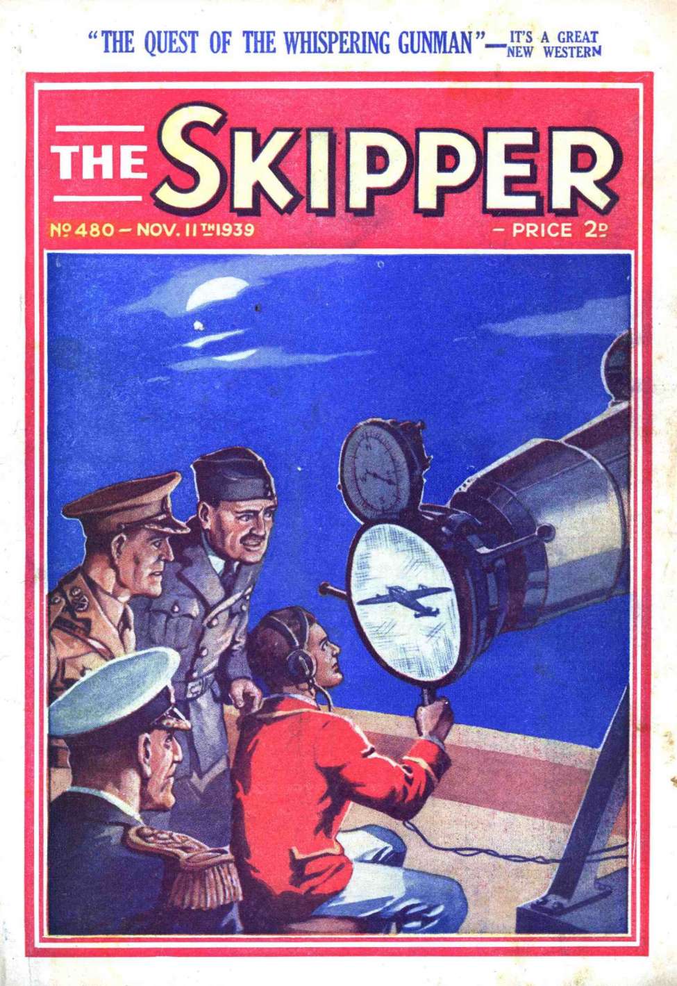 Comic Book Cover For The Skipper 480