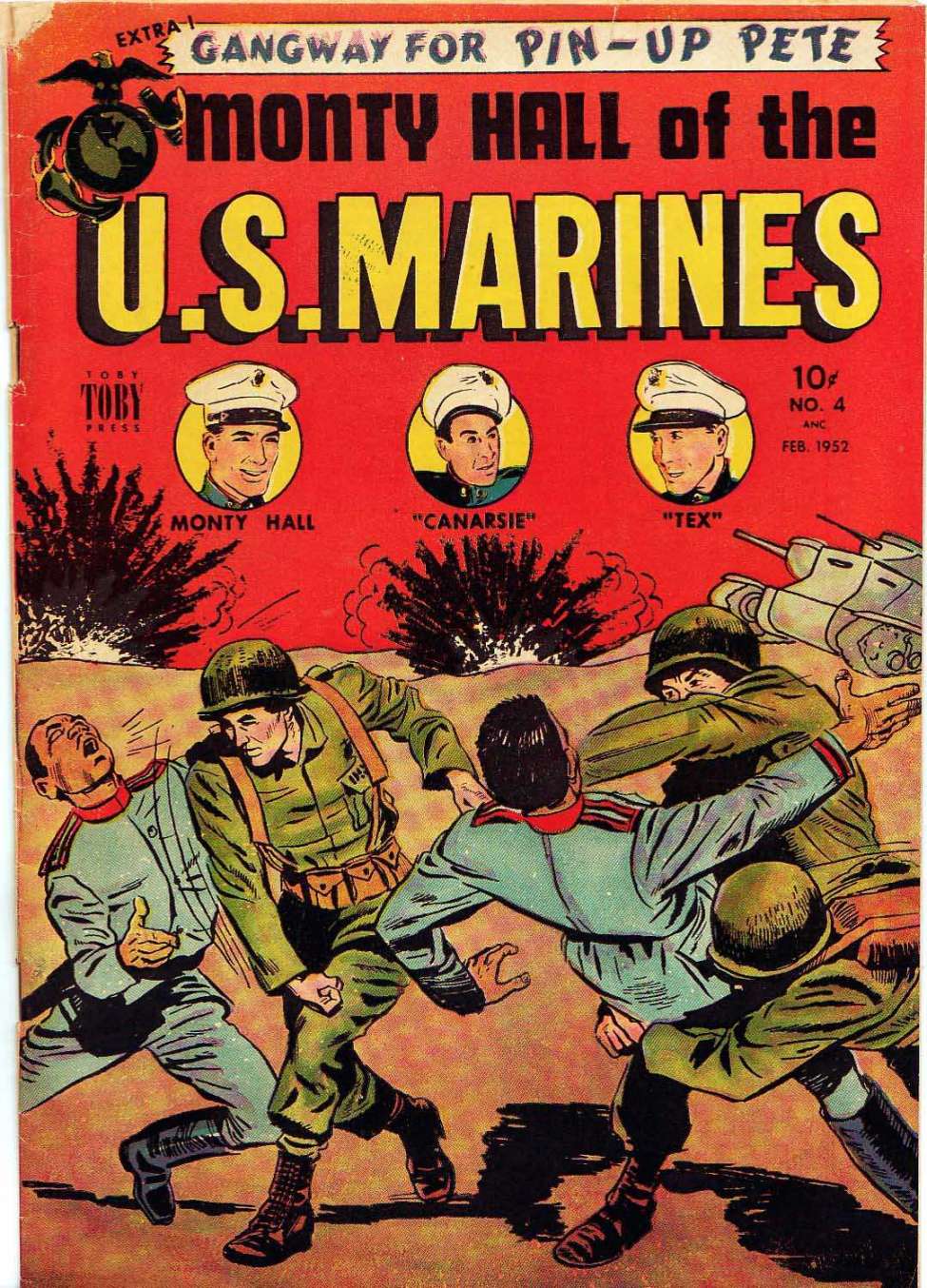 Book Cover For Monty Hall of the U.S. Marines 4