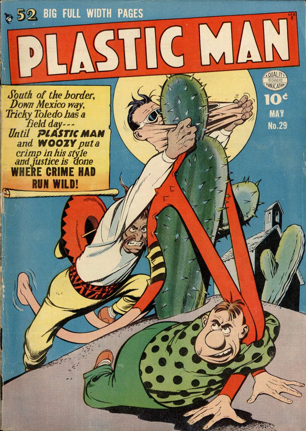 Comic Book Cover For Plastic Man 29