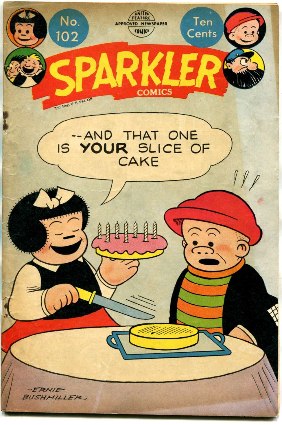 Book Cover For Sparkler Comics 102