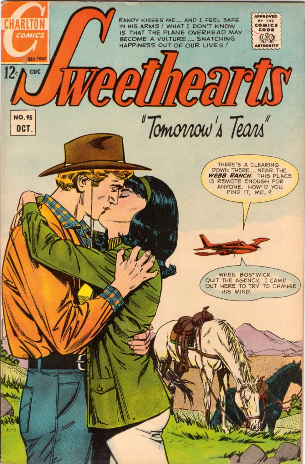 Comic Book Cover For Sweethearts 95