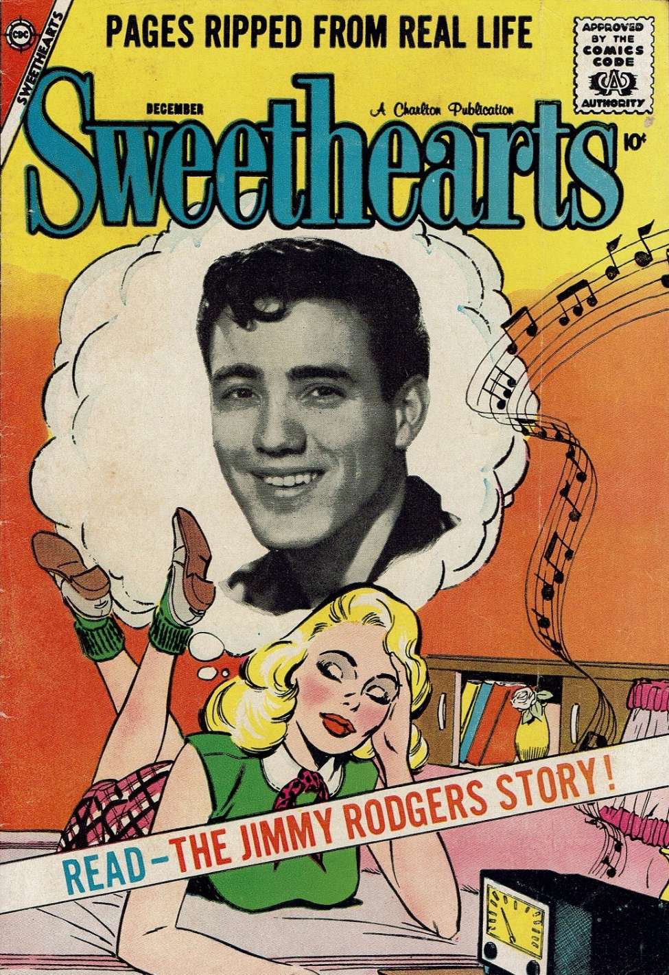 Comic Book Cover For Sweethearts 46 - Version 1