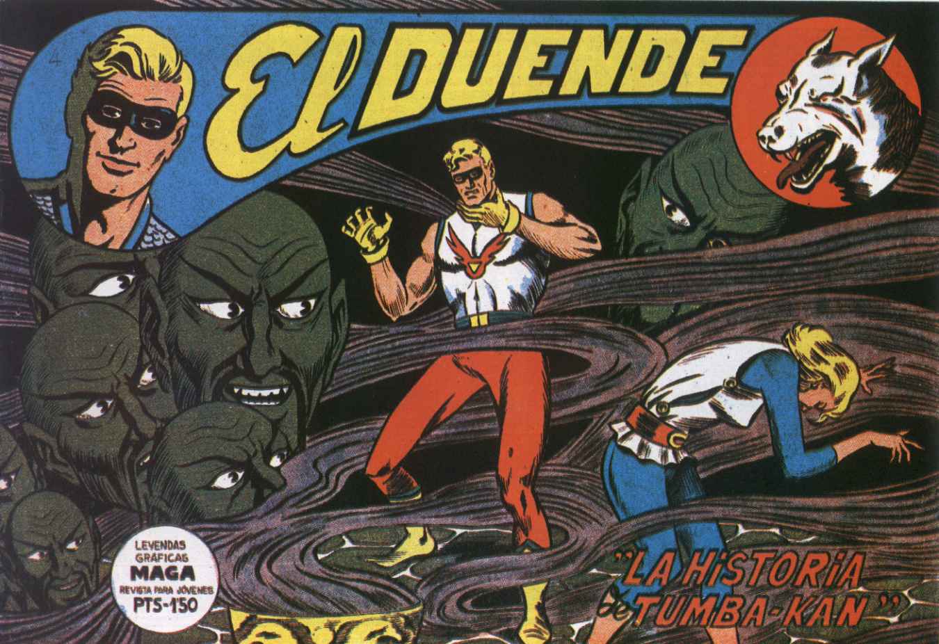 Comic Book Cover For El Duende 4 - La historia de Tumba-Kan