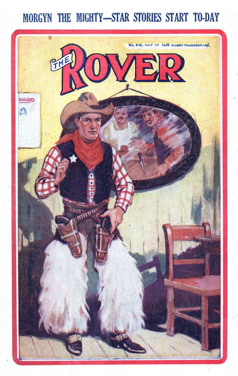 Comic Book Cover For The Rover 446