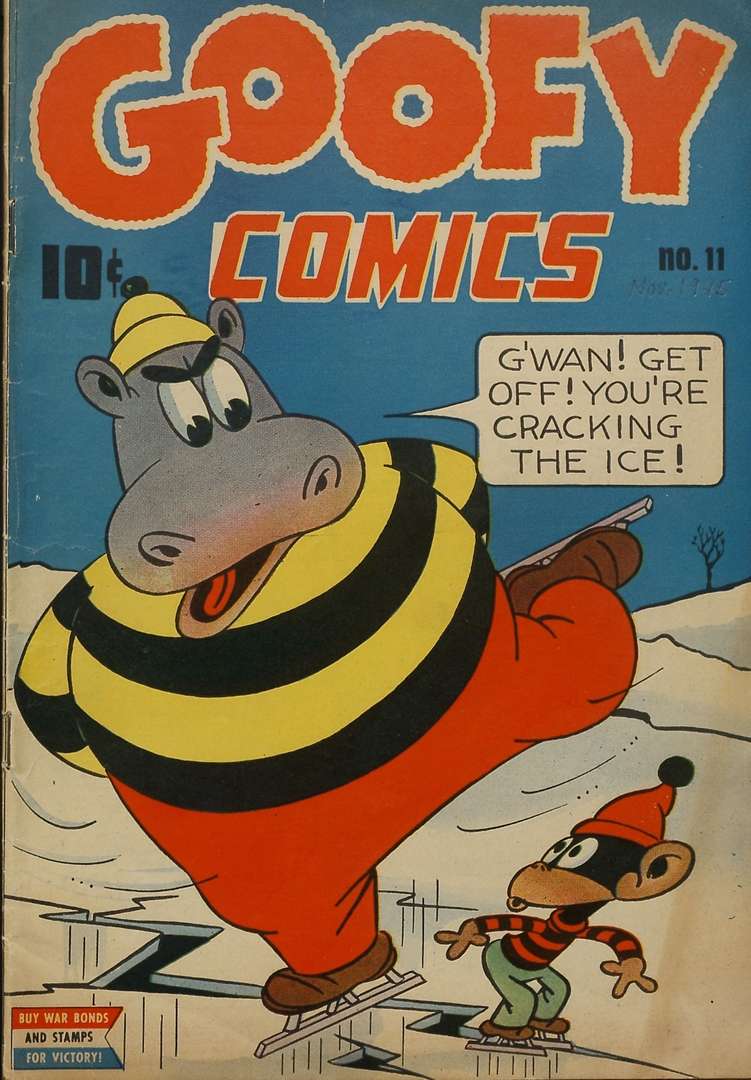 Comic Book Cover For Goofy Comics 11