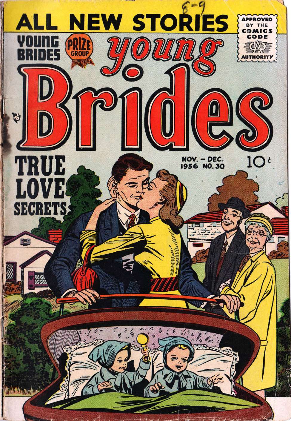 Comic Book Cover For Young Brides 30